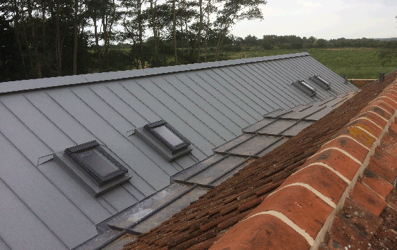 ElC zinc roofing